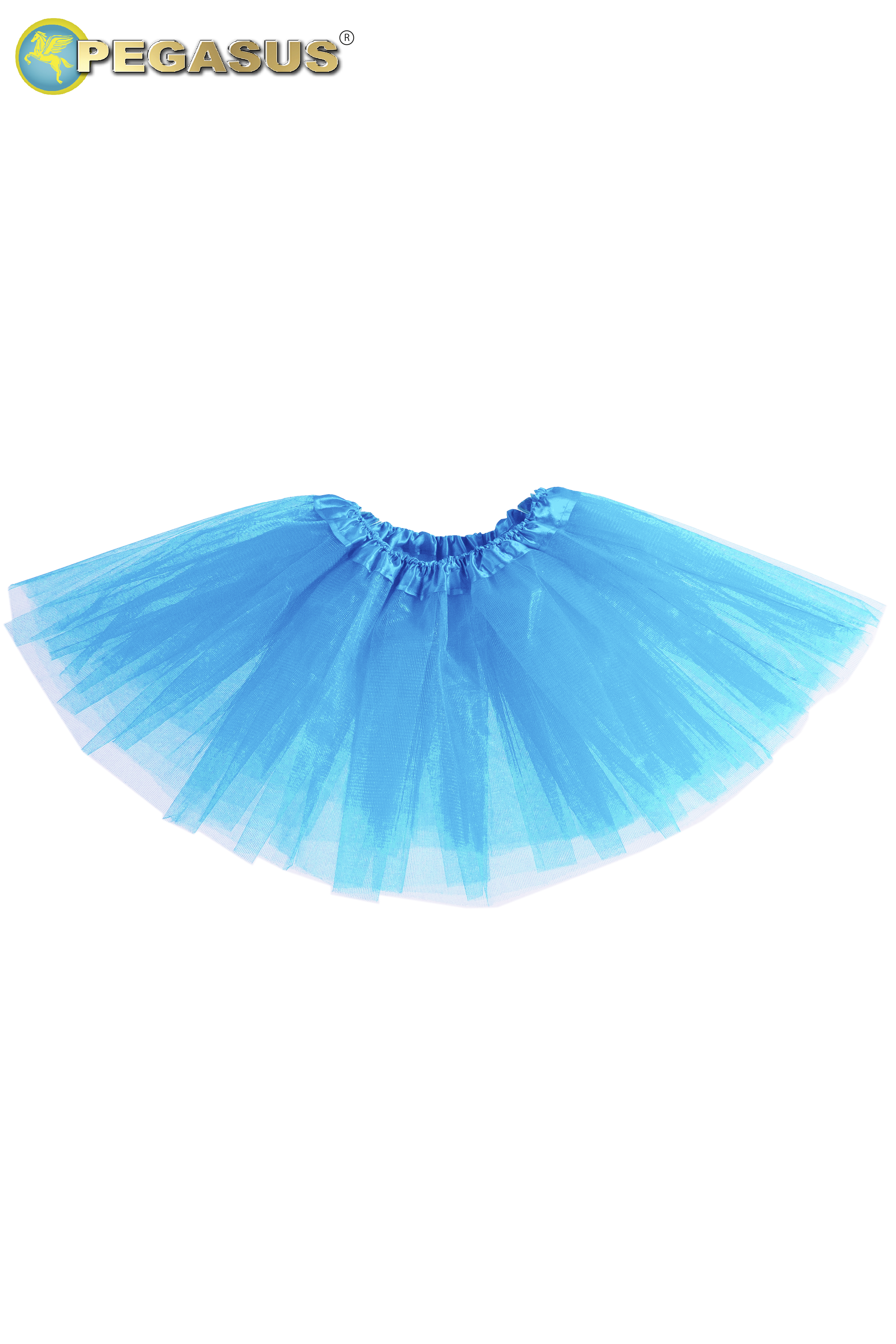 GONNA TULLE BAMBINA TURCHESE